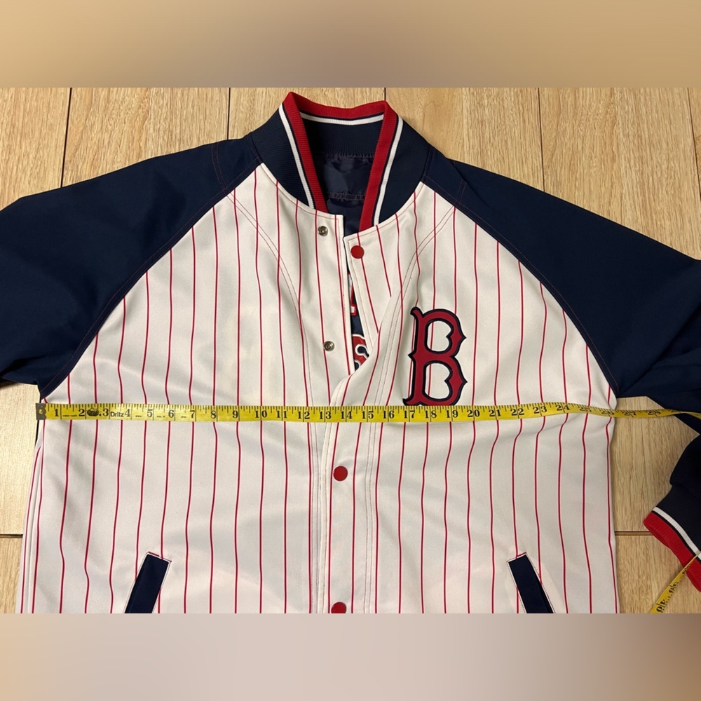 Boston Red Sox Reversible Bomber Style Jacket - Picture 3 of 8